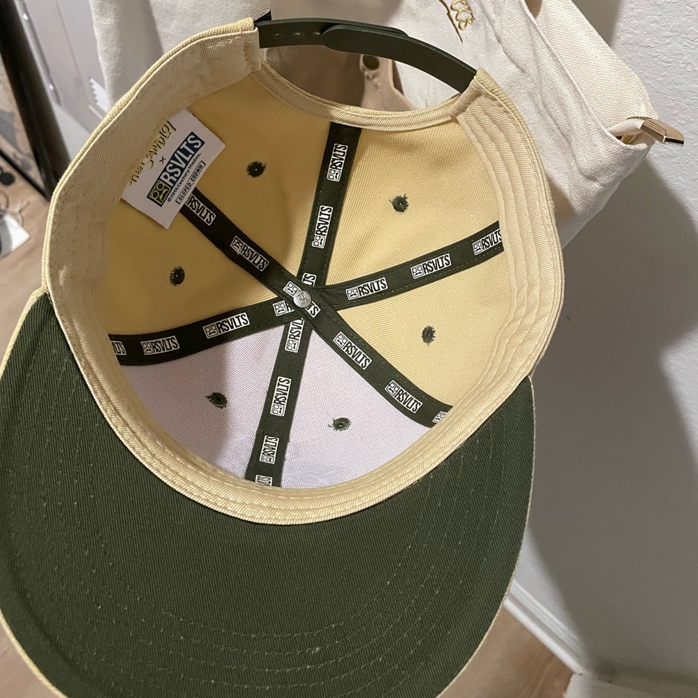 RSVLTS Tan Kids Hat with Colorful Embroidery - Picture 2 of 2